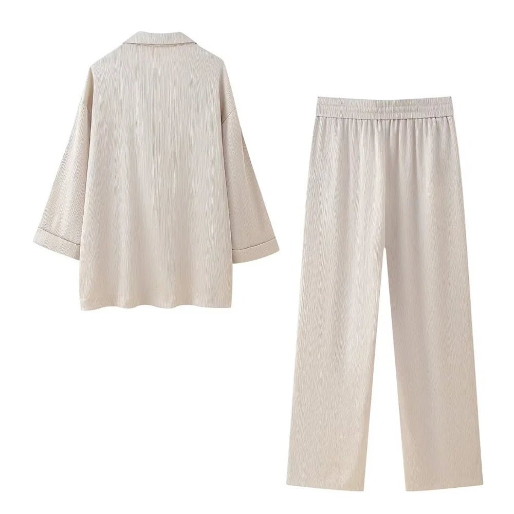 Lisa | Satin Co - ord Set - Lune Amsterdam