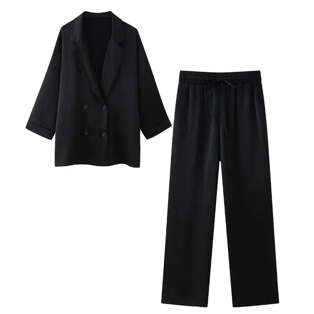 Lisa | Satin Co - ord Set - Lune Amsterdam