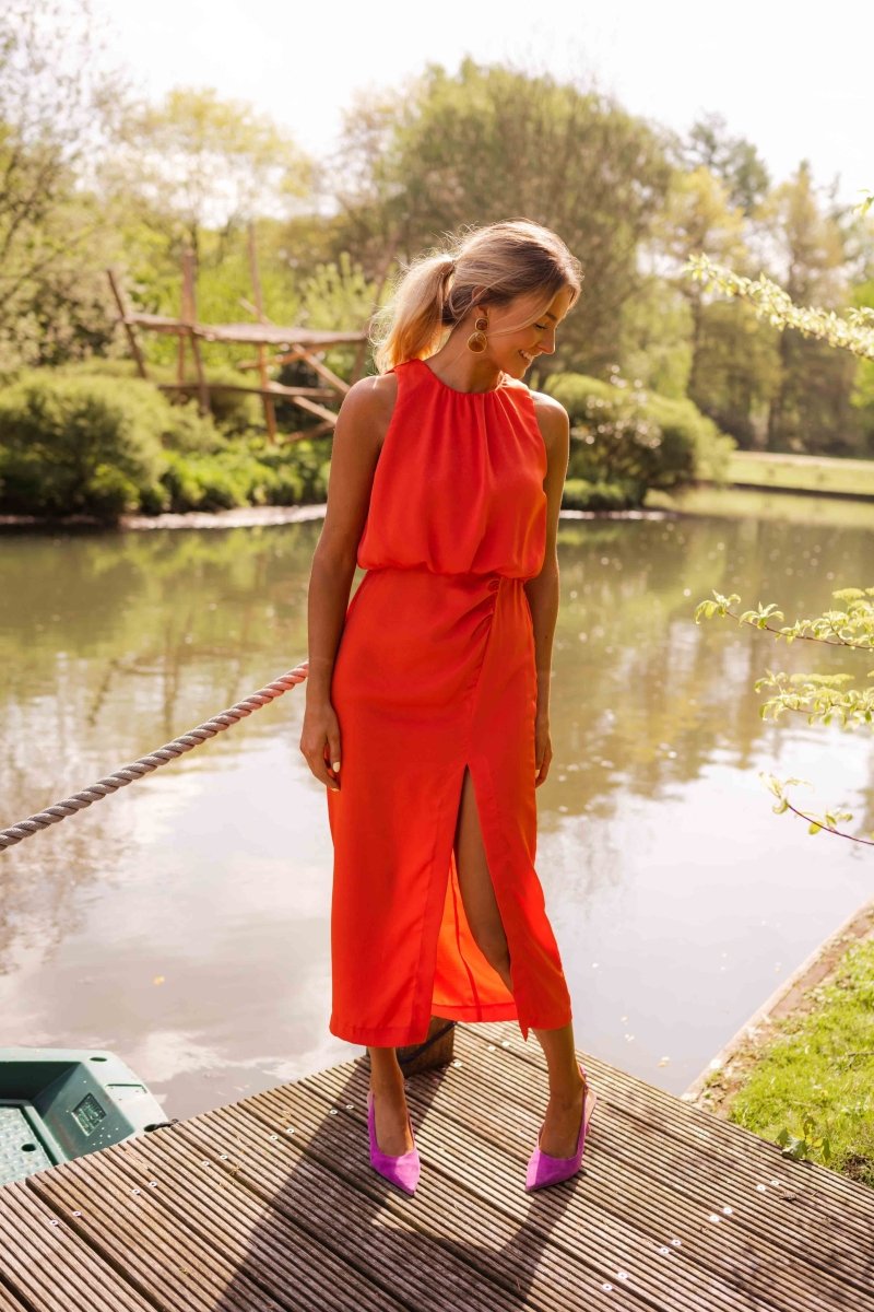 Lisa™ — Zomers Midi Jurkje - Lune Amsterdam