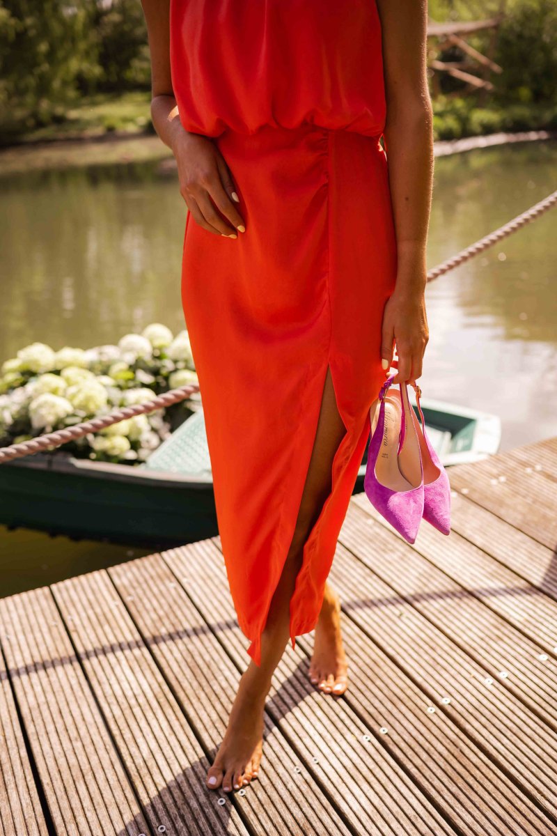 Lisa™ — Zomers Midi Jurkje - Lune Amsterdam