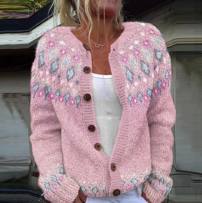 Magda™ | Vest met print - Lune Amsterdam