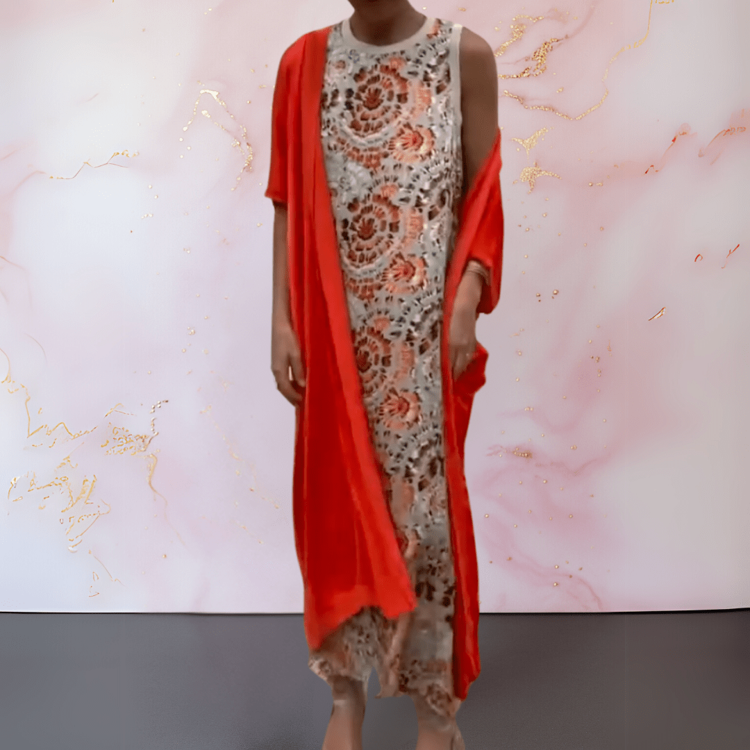 Manon™ | Elegante jurk met vest - Lune Amsterdam