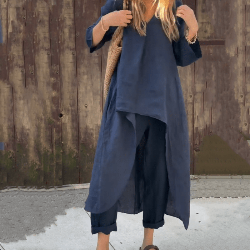 Marissa | Linnen Co - ord Set - Lune Amsterdam