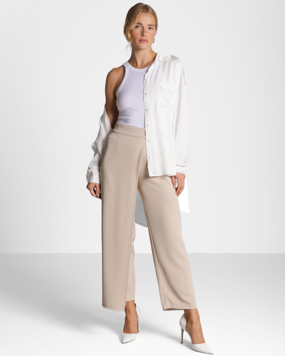 Martha | Assymetrische Pantalon - Lune Amsterdam