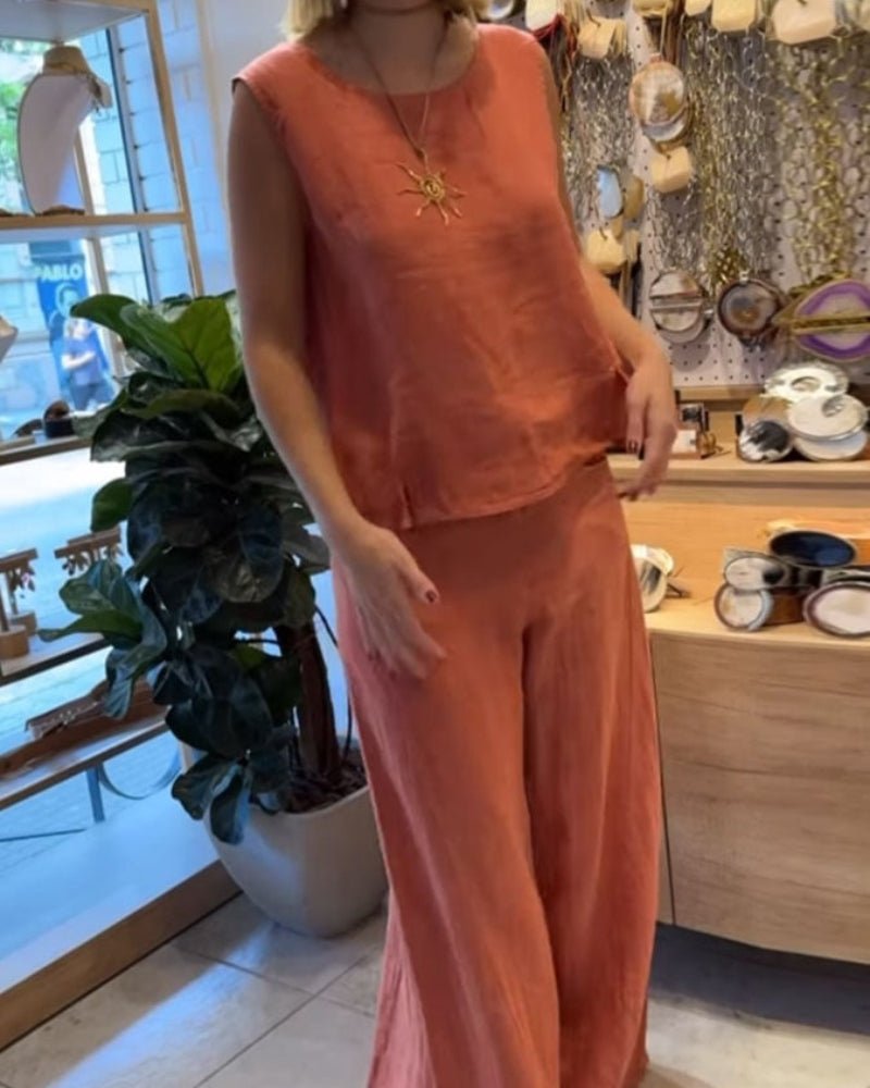 Maxime™ | Elegante tweedelige boho set - Lune Amsterdam