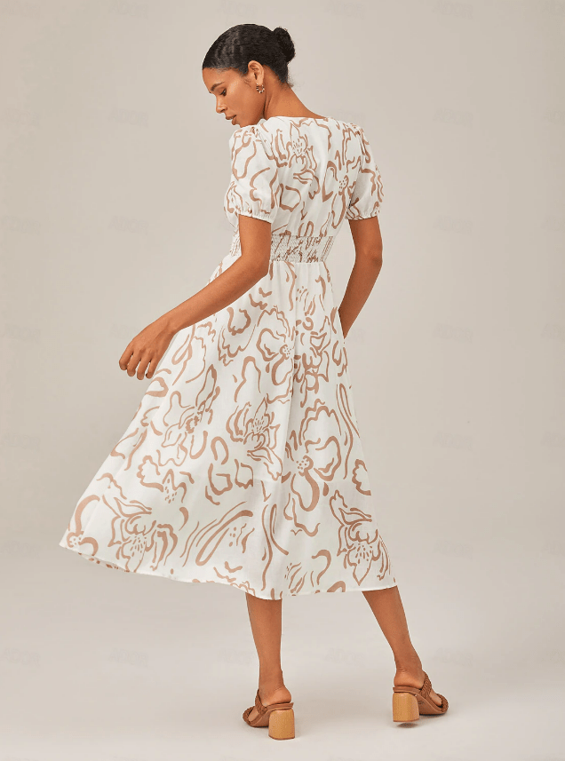 Natalie | Maxi Zomer Jurk - Lune Amsterdam