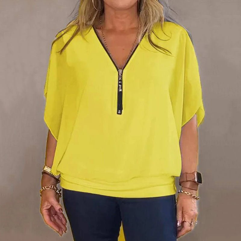 Sandra | Ruffle Blouse - Lune Amsterdam