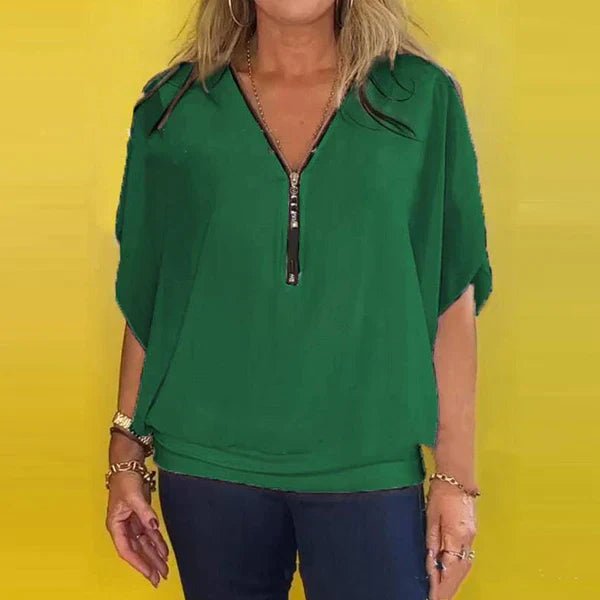 Sandra | Ruffle Blouse - Lune Amsterdam