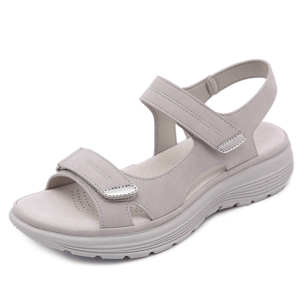 Sanne™ | Orthopedische leren sandalen van hoogwaardig materiaal - Lune Amsterdam