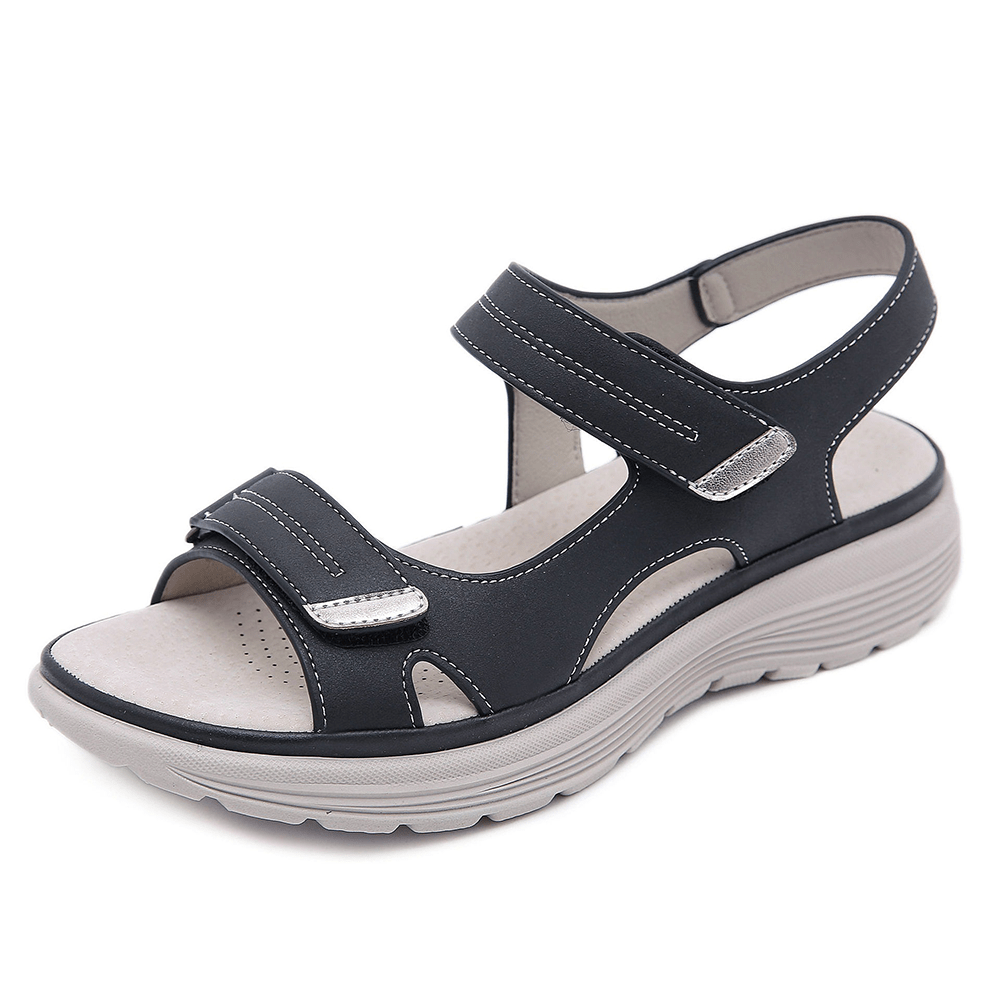Sanne™ | Orthopedische leren sandalen van hoogwaardig materiaal - Lune Amsterdam