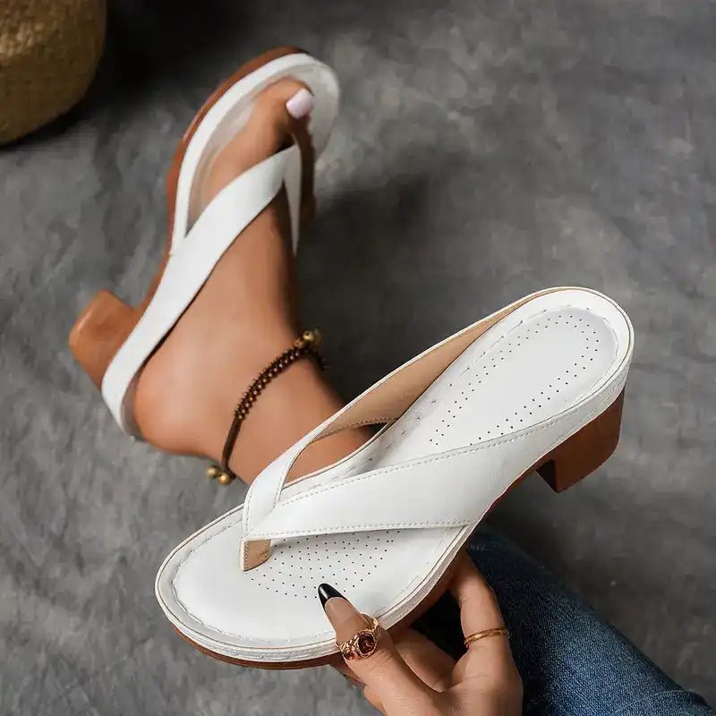 Sharon™ | Comfortabele sandalen met hak - Lune Amsterdam