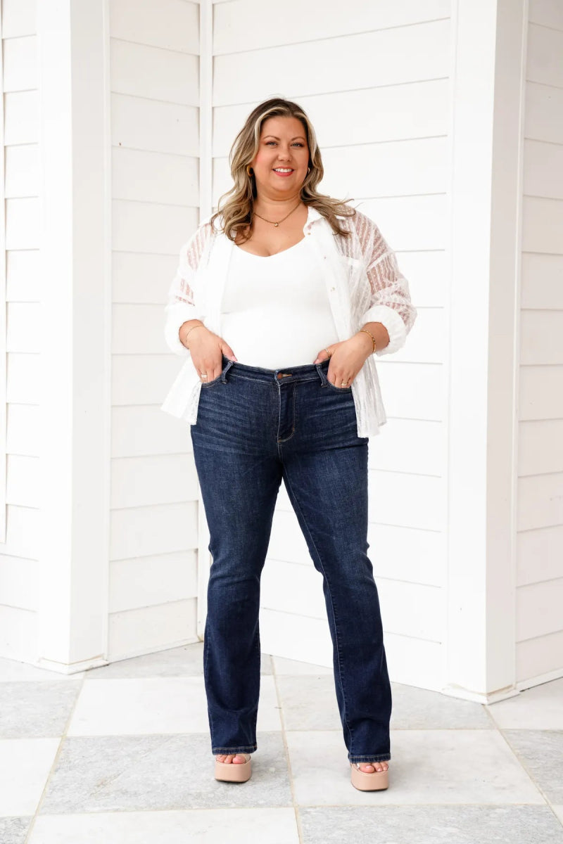 Silvia | Bootcut Jeans - Lune Amsterdam