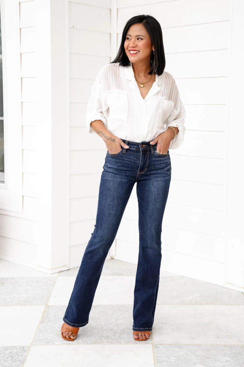 Silvia | Bootcut Jeans - Lune Amsterdam