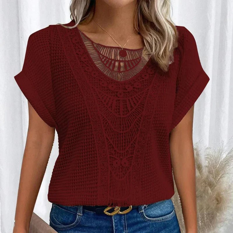 Stella™ | Elegante Ibiza - style blouse - Lune Amsterdam