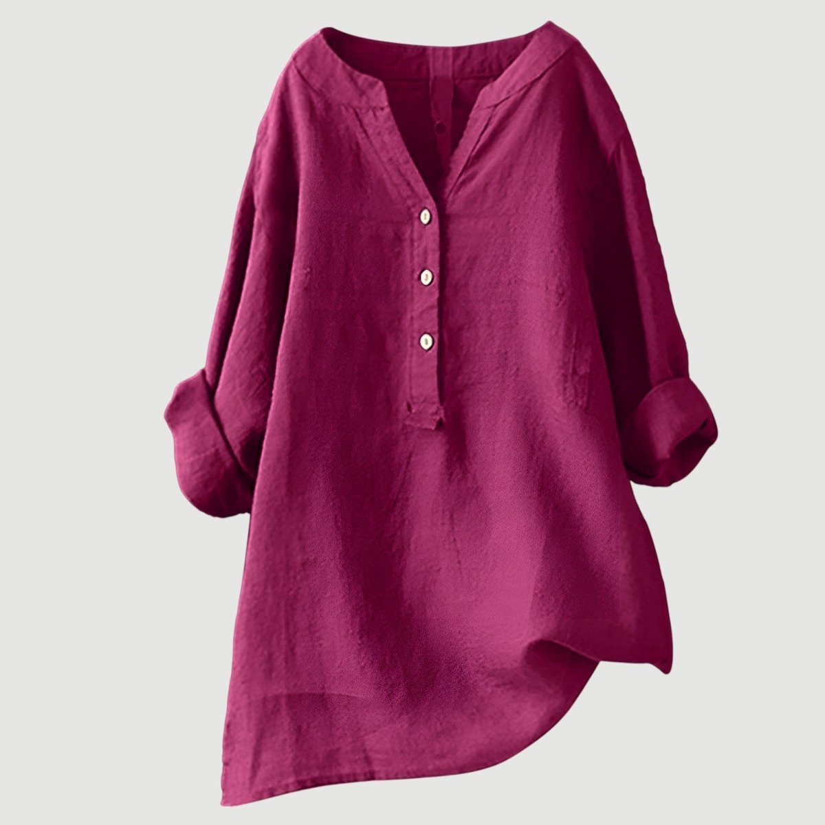 Syl™ | Luchtige en Comfortabele Linnen Damesblouse - Lune Amsterdam