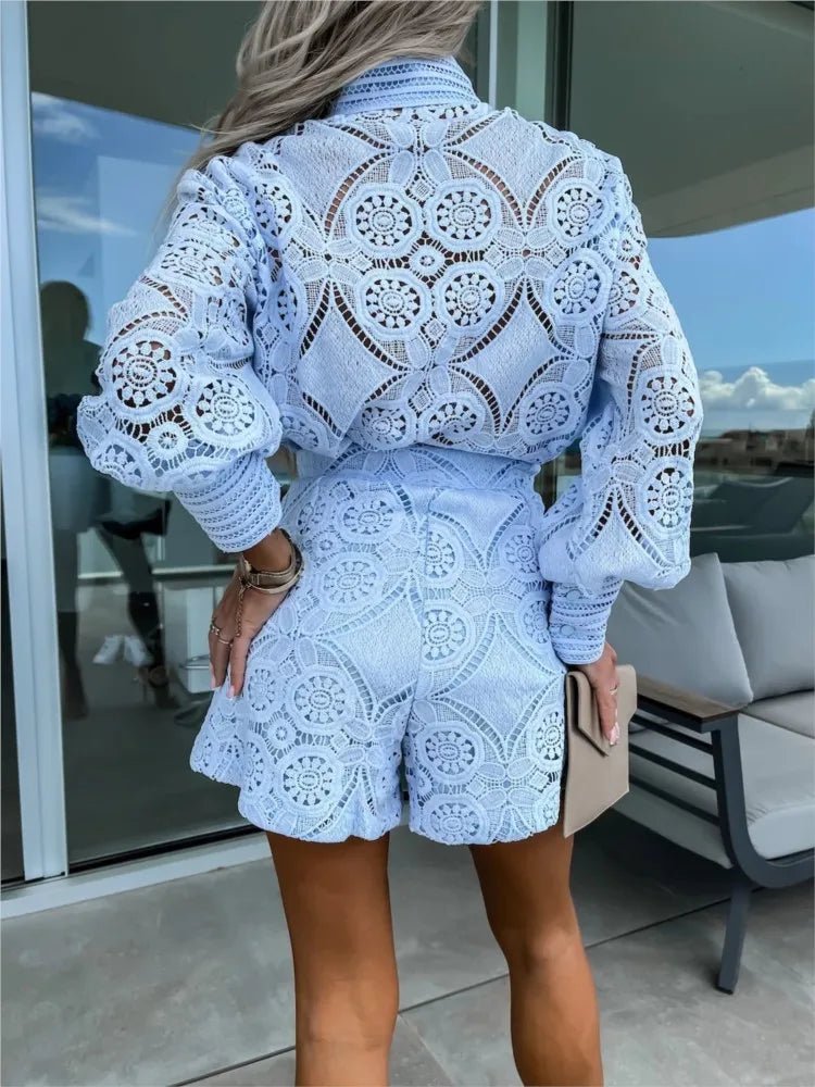 Valerie | Co - ord Set Kant - Lune Amsterdam