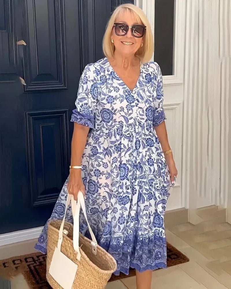 Vanessa™ | Elegante en comfortabele zomerjurk - Lune Amsterdam