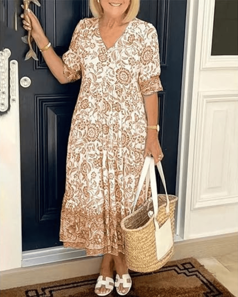 Vanessa™ | Elegante en comfortabele zomerjurk - Lune Amsterdam