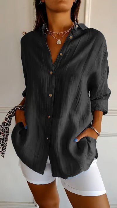 Vivien | Lente Blouse - Lune Amsterdam