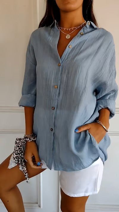 Vivien | Lente Blouse - Lune Amsterdam