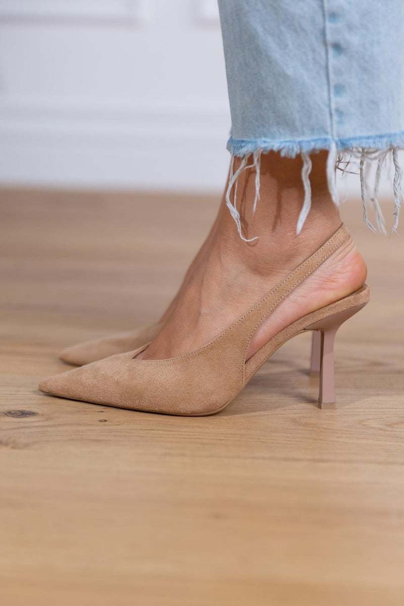 Carla™ | Slingback hakken - Lune Amsterdam