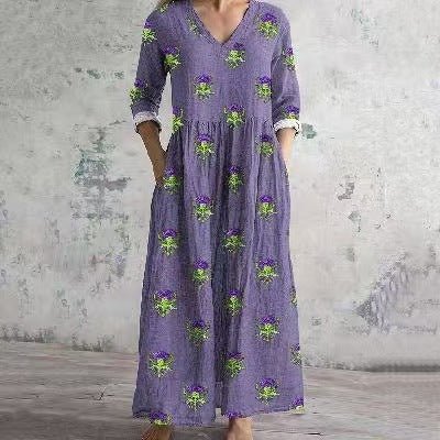 Celeste™ | Maxi - jurk - Lune Amsterdam