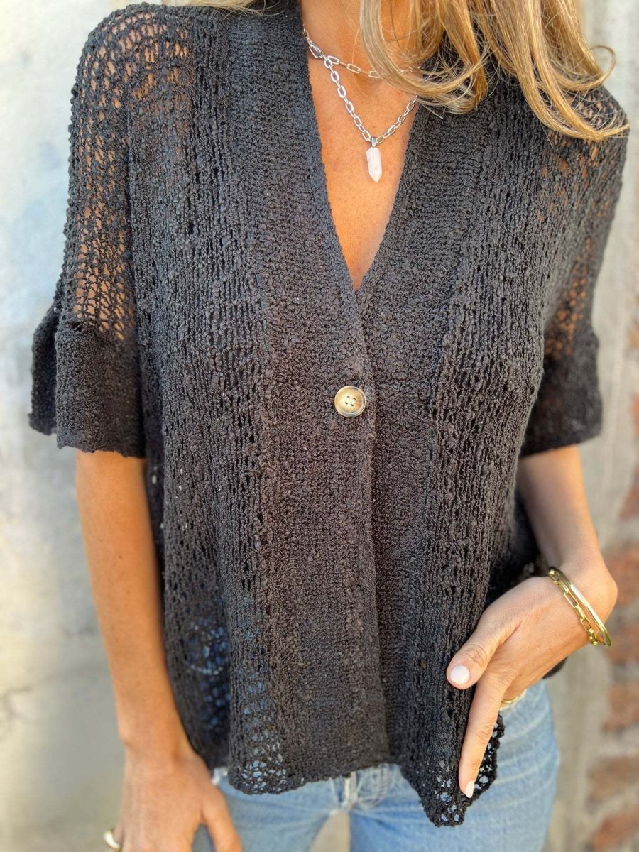 Cynthia™ | gehaakt vest - Lune Amsterdam