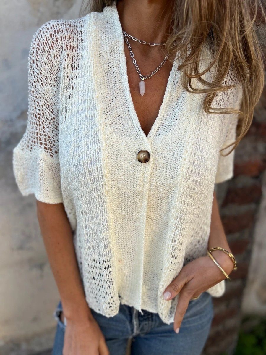Cynthia™ | gehaakt vest - Lune Amsterdam