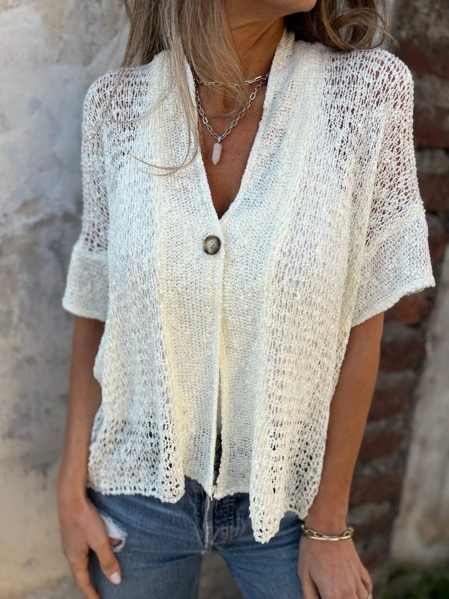 Cynthia™ | gehaakt vest - Lune Amsterdam