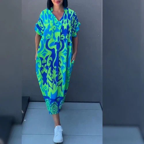 Elize™ - Elegante bloemenjurk - Lune Amsterdam