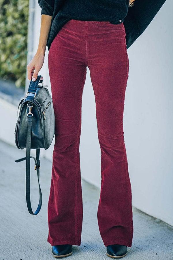 Emma | Velours Pantalon - Lune Amsterdam