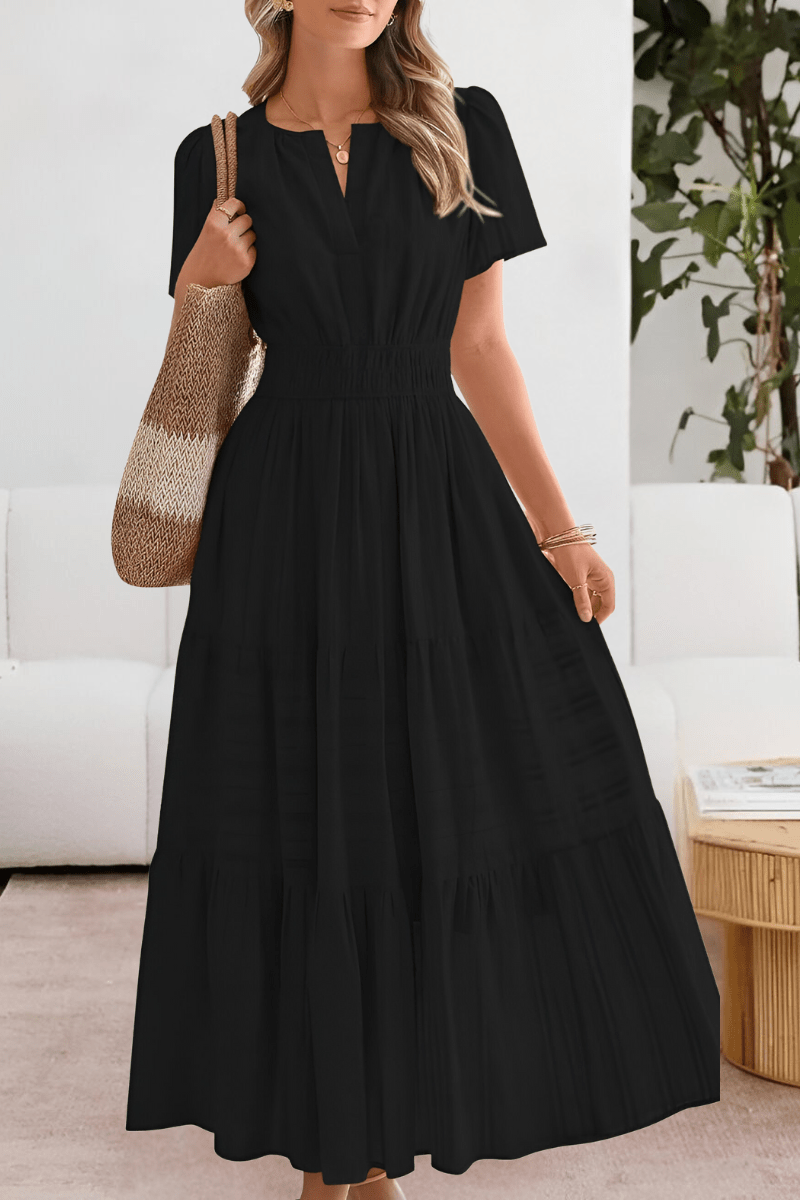 Evelien™ | Boho Breeze Zomerjurk - Lune Amsterdam