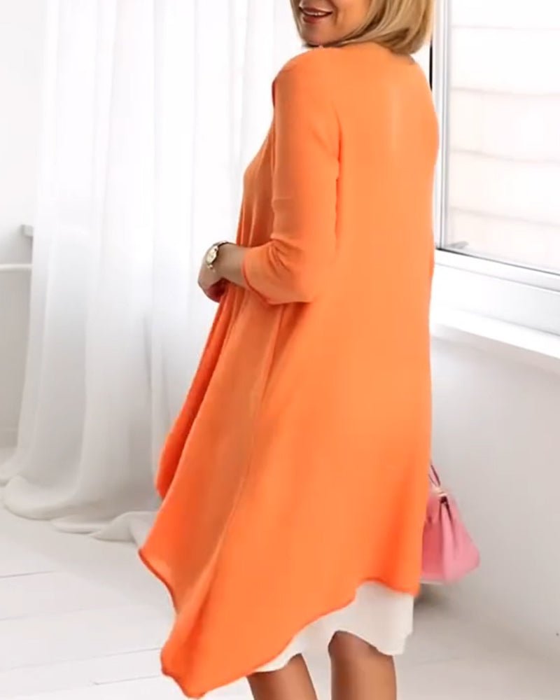 Fabiola | Tweedelig Midi Jurk - Lune Amsterdam