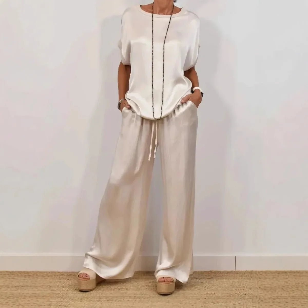 Felicia | Satin Co - ord Set - Lune Amsterdam