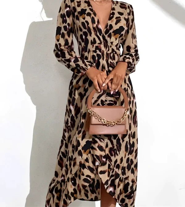 Georgia | Leopard Jurk - Lune Amsterdam