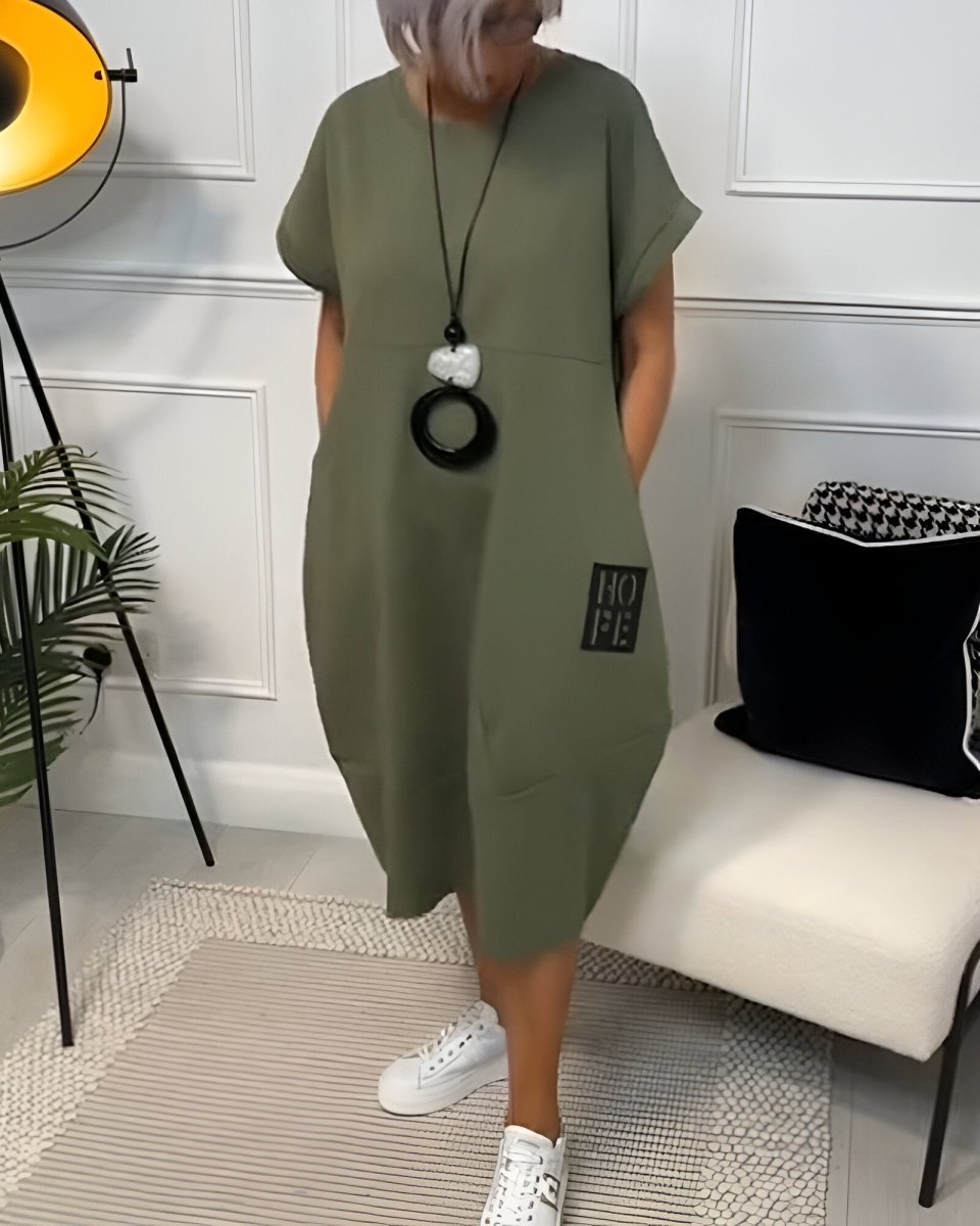 Inez™ | Comfort Jurk - Lune Amsterdam