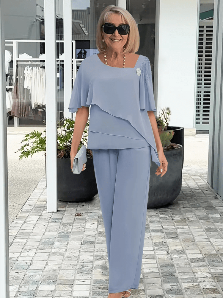 Isadora™ | Elegante tweedelige set - Lune Amsterdam