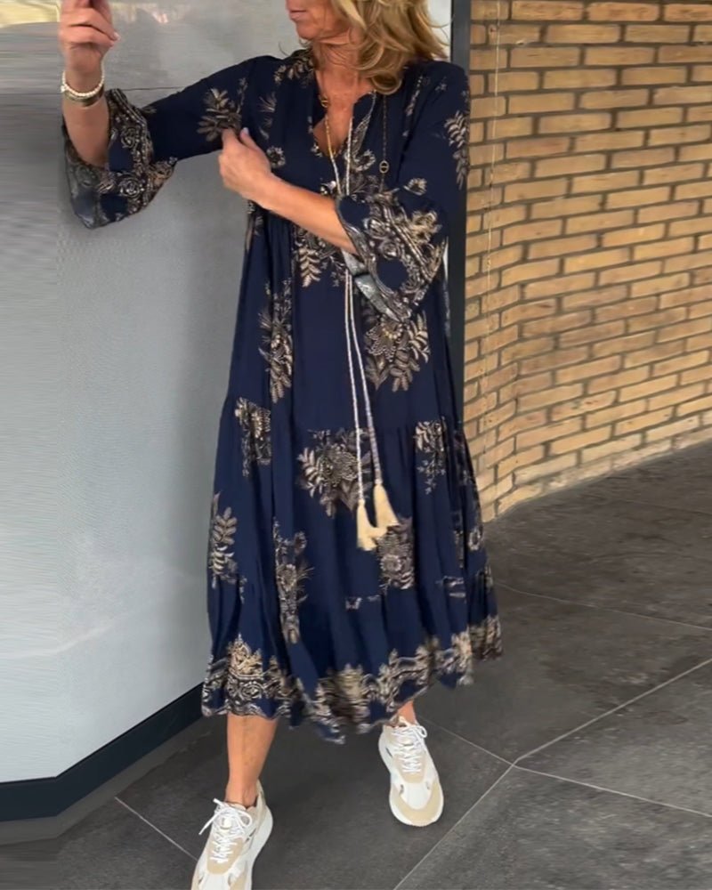 Judith | Maxi Bohemian Jurk - Lune Amsterdam