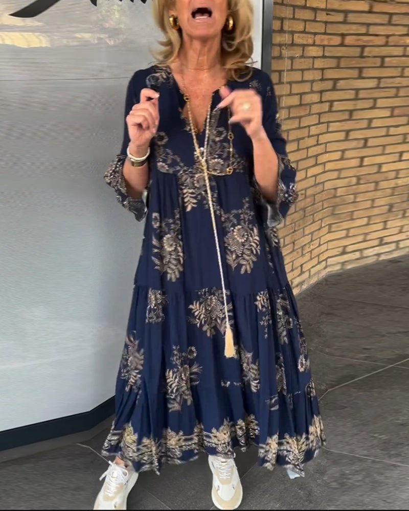 Judith | Maxi Bohemian Jurk - Lune Amsterdam
