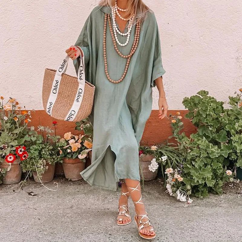 Kaitlyn | Casual - Chic Maxi Jurk - Lune Amsterdam