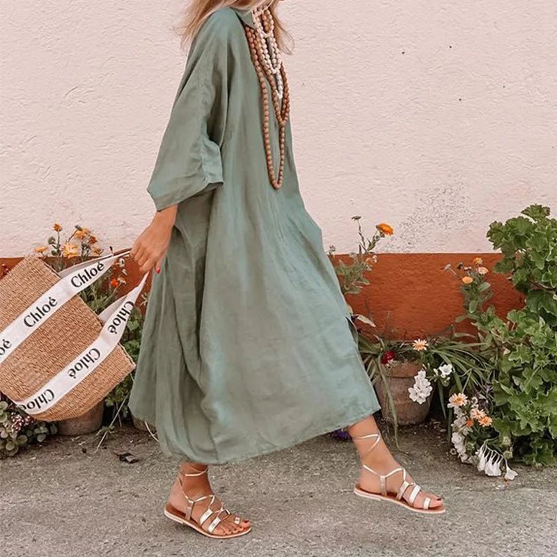Kaitlyn | Casual - Chic Maxi Jurk - Lune Amsterdam