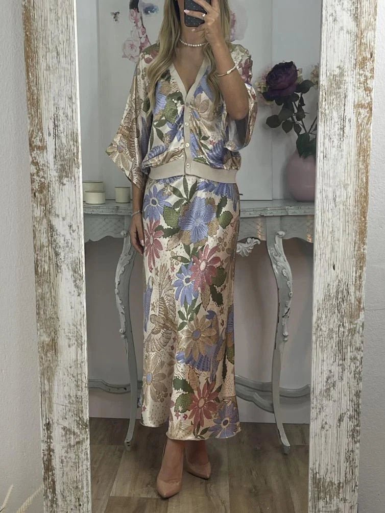Lilian | Floral Co - ord Set - Lune Amsterdam
