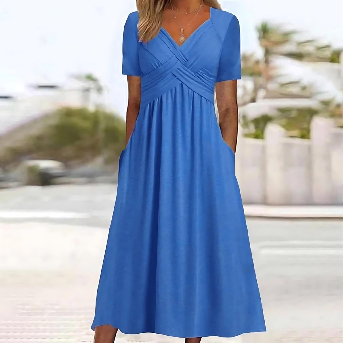 Lindsay™ – Midi Jurk - Lune Amsterdam
