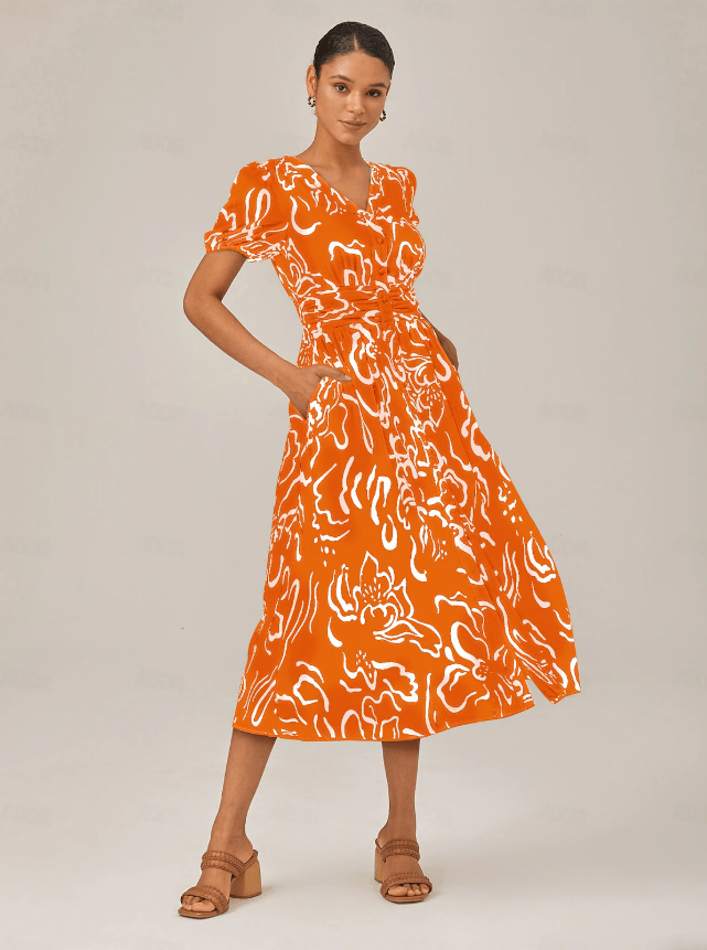 Natalie | Maxi Zomer Jurk - Lune Amsterdam