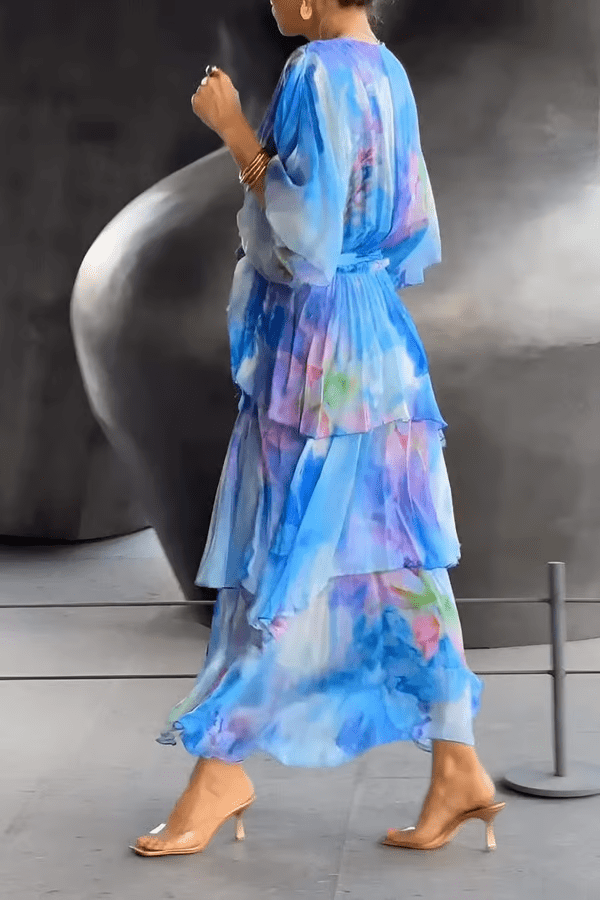 Natasja | Maxi Jurk Elegant - Lune Amsterdam