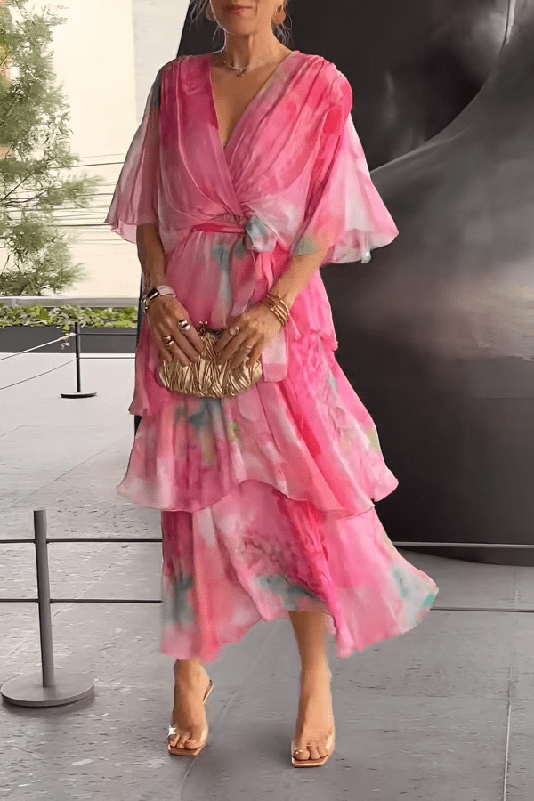 Natasja | Maxi Jurk Elegant - Lune Amsterdam