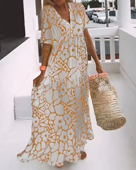 Rosalie | Maxi Jurk - Lune Amsterdam