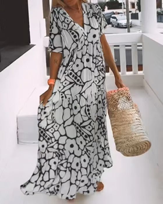 Rosalie | Maxi Jurk - Lune Amsterdam