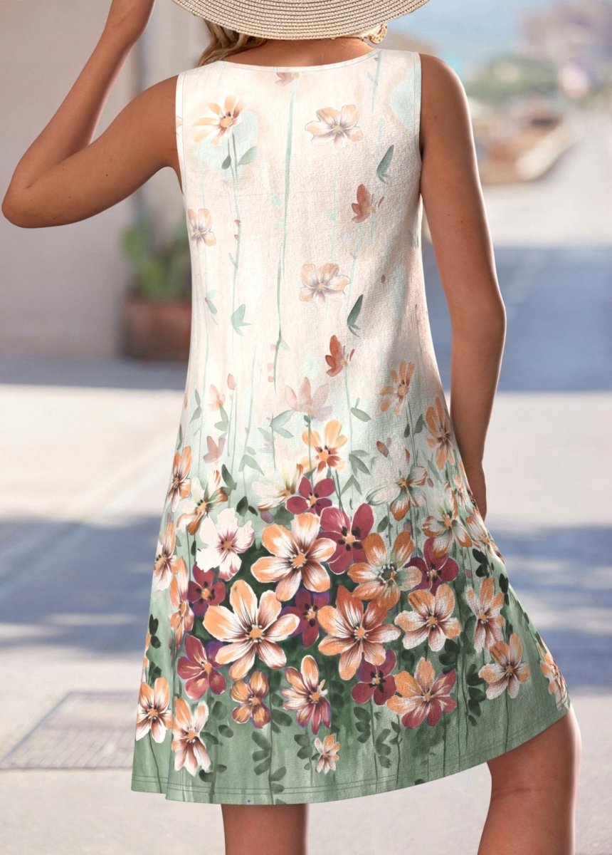 Samantha | Midi Zomerjurk - Lune Amsterdam