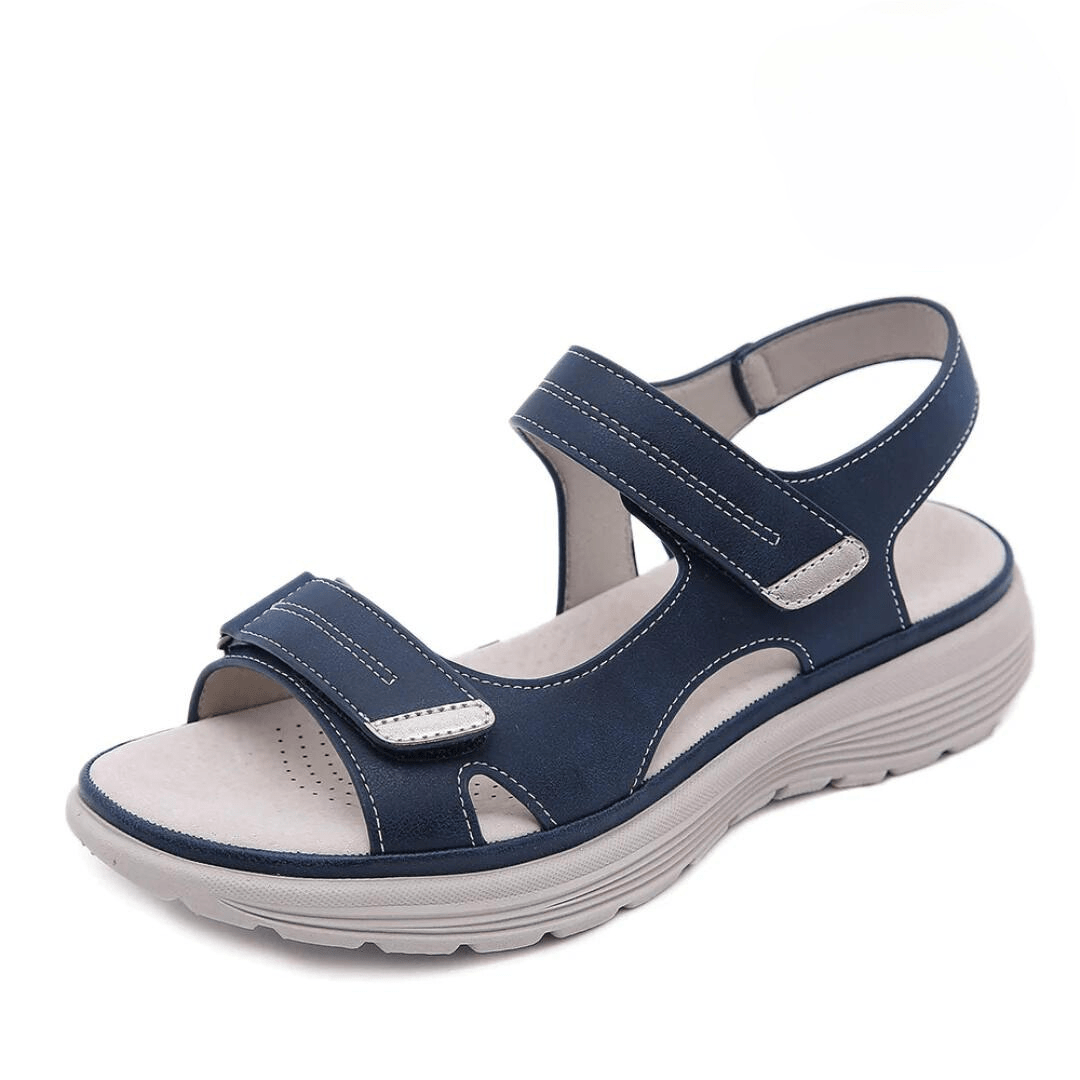 Sanne™ | Orthopedische leren sandalen van hoogwaardig materiaal - Lune Amsterdam